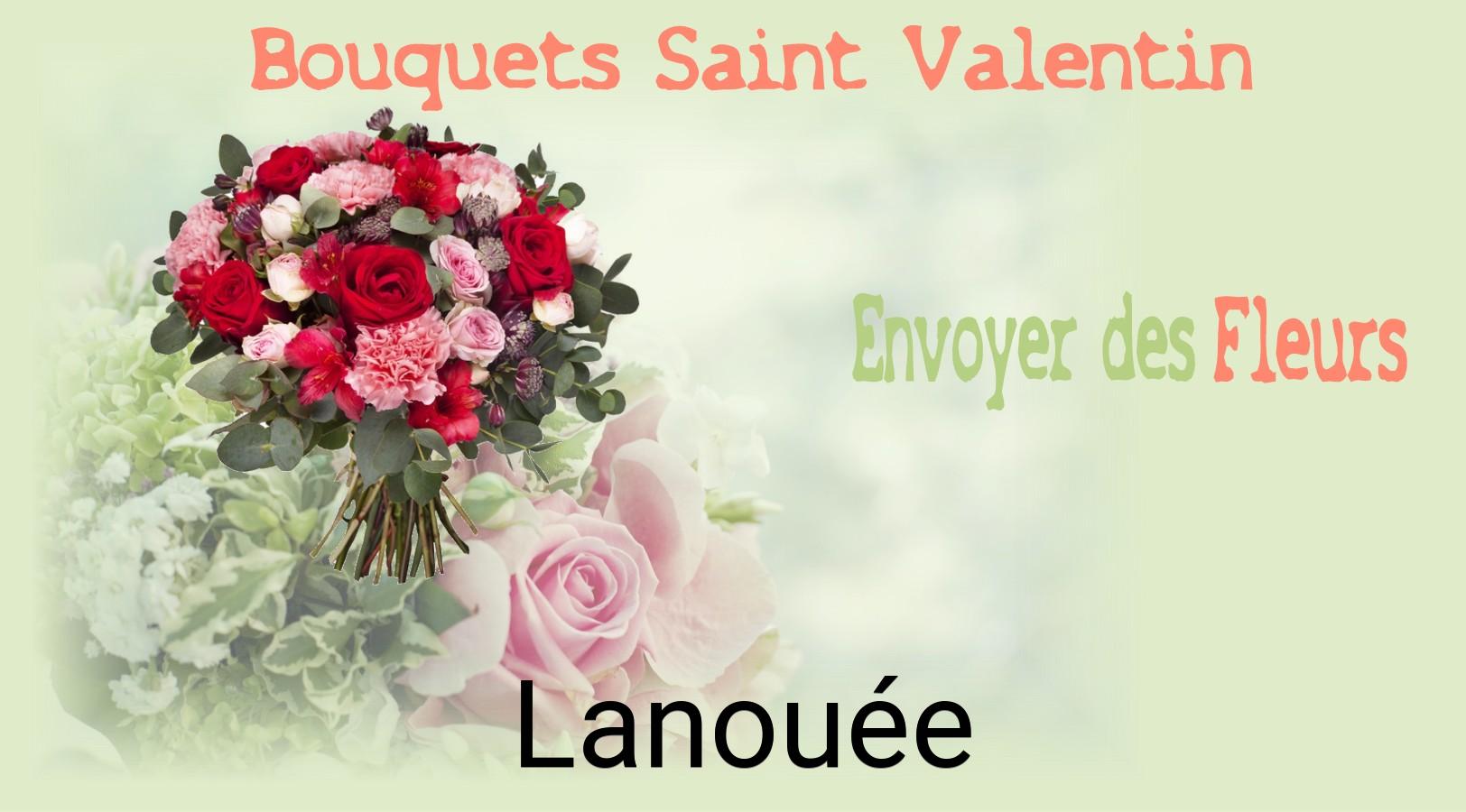 Roses de Saint-Valentin livrées à Lanouée